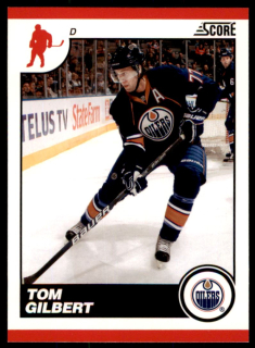 Hokejová karta Tom Gilbert Score 2010-11 karta č.211