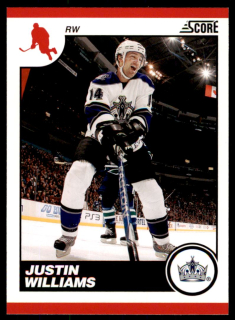 Hokejová karta Justin Williams Score 2010-11 karta č.235