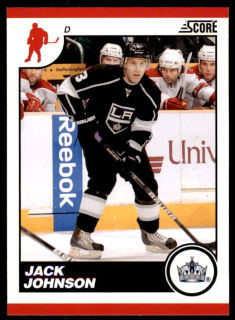 Hokejová karta Jack Johnson Score 2010-11 karta č.243