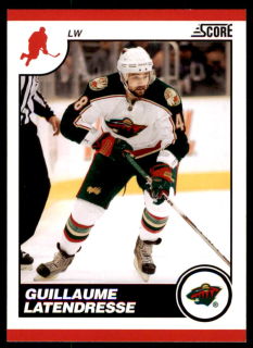 Hokejová karta Guillaume Latendresse Score 2010-11 karta č.254