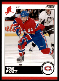 Hokejová karta Tom Pyatt Score 2010-11 karta č.268