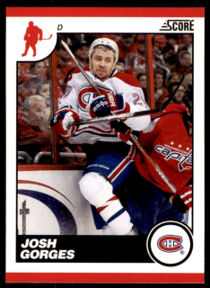 Hokejová karta Josh Gorges Score 2010-11 karta č.270