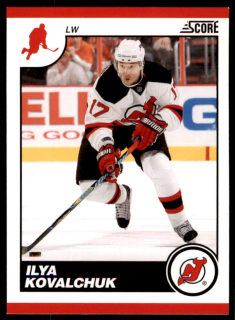 Hokejová karta Ilya Kovalchuk Score 2010-11 karta č.291