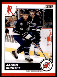 Hokejová karta Jason Arnott Score 2010-11 karta č.300