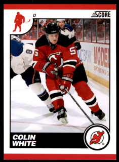 Hokejová karta Colin White Score 2010-11 karta č.301