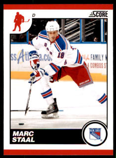 Hokejová karta Marc Staal Score 2010-11 karta č.333