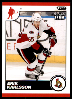 Hokejová karta Erik Karlsson Score 2010-11 karta č.347