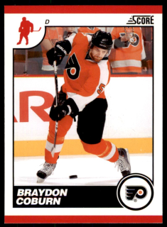 Hokejová karta Braydon Coburn Score 2010-11 karta č.362