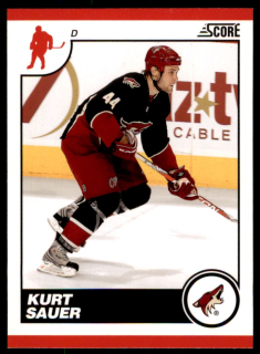 Hokejová karta Kurt Sauer Score 2010-11 karta č.376
