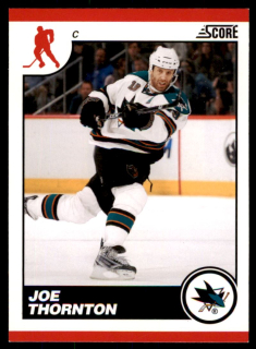 Hokejová karta Joe Thornton Score 2010-11 karta č.396