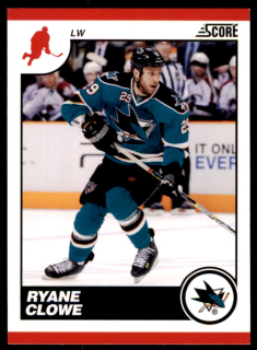 Hokejová karta Ryane Clowe Score 2010-11 karta č.400