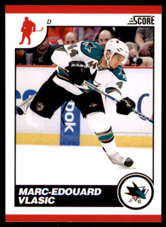 Hokejová karta Marc-Edouard Vlasic Score 2010-11 karta č.404