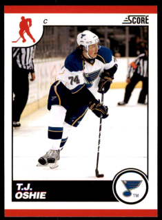 Hokejová karta T.J. Oshie Score 2010-11 karta č.411
