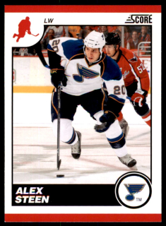 Hokejová karta Alex Steen Score 2010-11 karta č.416