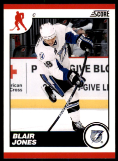 Hokejová karta Blair Jones Score 2010-11 karta č.431