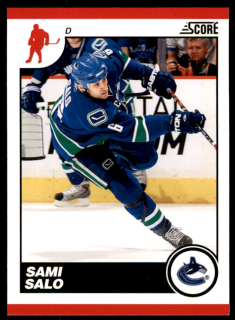 Hokejová karta Sami Salo Score 2010-11 karta č.465