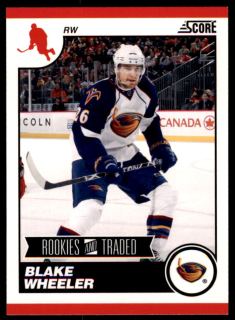 Hokejová karta Blake Wheeler Score 2010-11 karta č.573