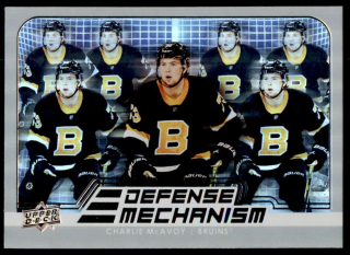 Hokejová karta Charlie McAvoy UD S1 2022-23 Defense Mechanism č. DM-20