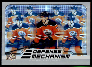 Hokejová karta evan Bouchard UD S1 2022-23 Defense Mechanism č. DM-3
