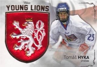 Hokejová karta Tomáš Hyka OFS 2018-19 Série 1 Young Lions