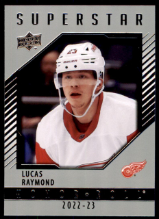 Hokejová karta Lucas Raymond UD S1 2022-23 Honor Roll č. HR-28