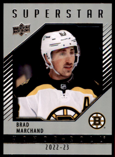 Hokejová karta Brad Marchand UD S1 2022-23 Honor Roll č. HR-19