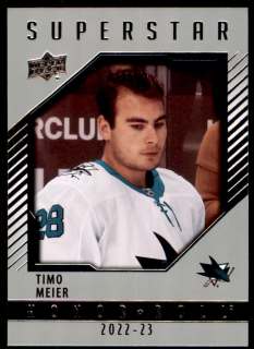 Hokejová karta Timo Meier UD S1 2022-23 Honor Roll č. HR-32