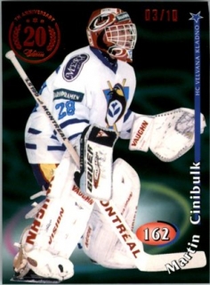 Hokejová karta Martin Cinibulk OFS 2018-19 Série 1 20th Anniversary OFS 1998-99 