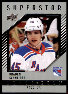 Hokejová karta Braden Schneider UD S1 2022-23 Honor Roll č. HR-38