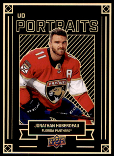 Hokejová karta Jonathan Huberdeau UD S1 2022-23 UD Portraits č. P-11
