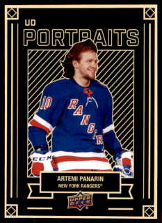 Hokejová karta Artemi Panarin UD S1 2022-23 UD Portraits č. P-4