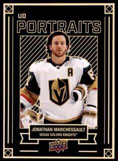 Hokejová karta Jonathan Marchessault UD S1 2022-23 UD Portraits č. P-6