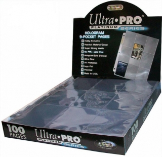 Ultra Pro Fólie PLATINUM na 9 karet 100ks. 