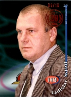 Hokejová karta Ladislav Svozil  OFS 2018-19 Série 1 20th Anniversary OFS 1998-99