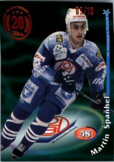 Hokejová karta Martin Špaňhel OFS 2018-19 Série 1 20th Anniversary OFS 1998-99