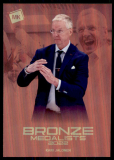 Hokejová karta Kari Jalonen Moje kartičky 2022 Bronze Medalists č. BM-28