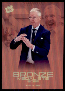 Hokejová karta Kari Jalonen Moje kartičky 2022 Bronze Medalists č. BM-28