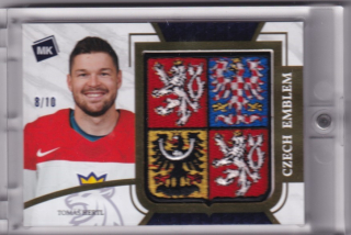 Hokejová karta Tomáš Hertl Moje kartičky 2022 Czech Emblem /10