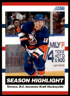Hokejová karta Josh Bailey Panini Score 2010-11 Season Highlight č. 5
