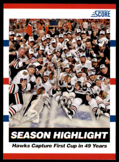 Hokejová karta Chicago Panini Score 2010-11 Season Highlight č. 31