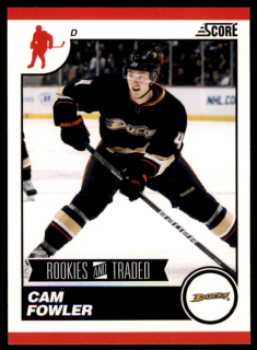 Hokejová karta Cam Fowler Panini Score 2010-11 Rookies and Traded č. 562