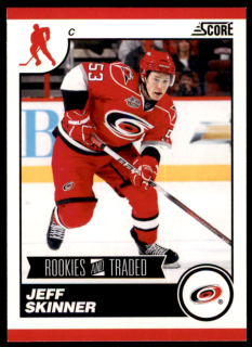 Hokejová karta Jeff Skinner Panini Score 2010-11 Rookies and Traded č. 564
