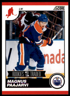 Hokejová karta Magnus Paajarvi Panini Score 2010-11 Rookies and Traded č. 567