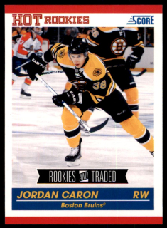 Hokejová karta Jordan Caron Panini Score 2010-11 Hot Rookies č. 598