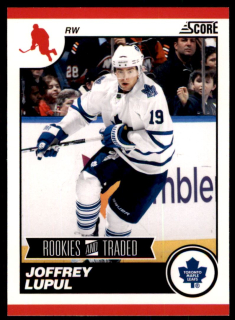 Hokejová karta Joffrey Lupul Panini Score 2010-11Rookie and Traded řadová č. 591