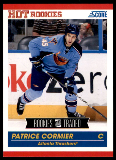 Hokejová karta Patrice Cormier Panini Score 2010-11 Hot Rookies č. 615