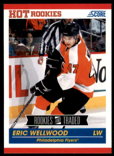 Hokejová karta Eric Wellwood Panini Score 2010-11 Hot Rookies č. 623