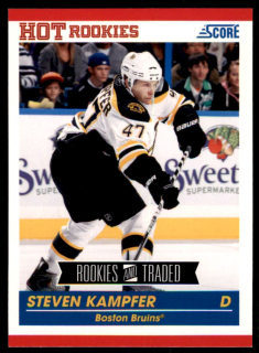 Hokejová karta Steven Kampfer Panini Score 2010-11 Hot Rookies č. 630
