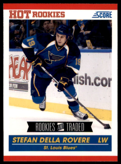 Hokejová karta Stefan Della Rovere Panini Score 2010-11 Hot Rookies č. 637
