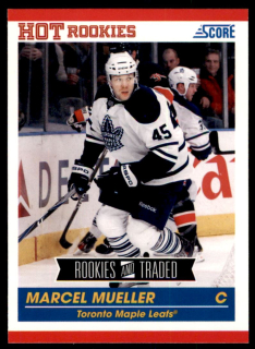 Hokejová karta Marcel Mueller Panini Score 2010-11 Hot Rookies č. 649